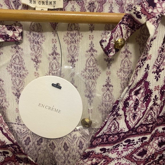 NEW! Beautiful Blouse/Mini Dress NWT - Picture 2 of 3